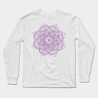 mandala-design, mandala-art, geometric, abstract, mandala and spirituality, colorful, rainbow, mandala pattern, mandala flower patterns, Flower Mandala ,Spirituality Long Sleeve T-Shirt